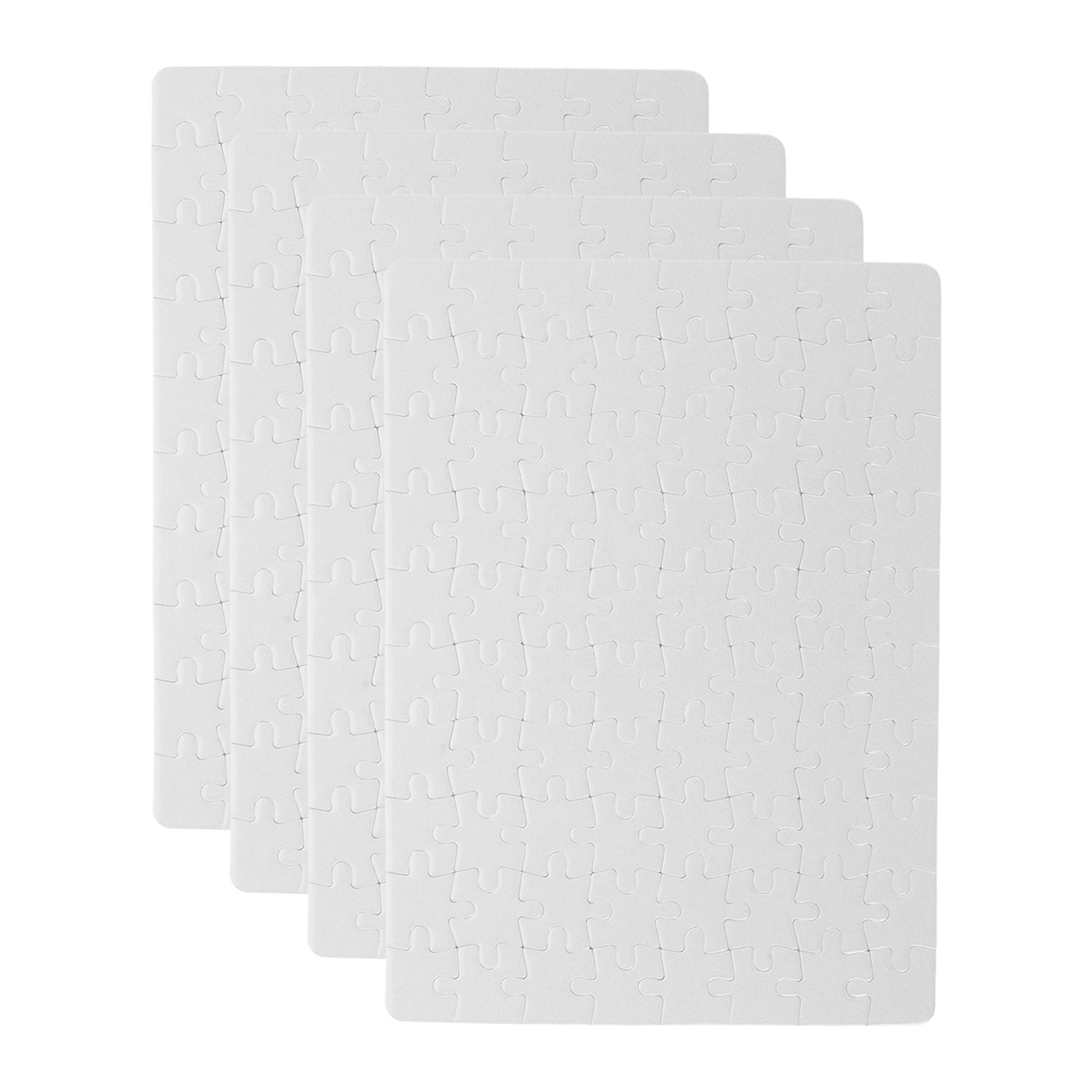 จิ๊กซอว์เปล่า 4 แผ่น สำหรับงาน - Puzzle Blank White บทวิจารณ์และราคา