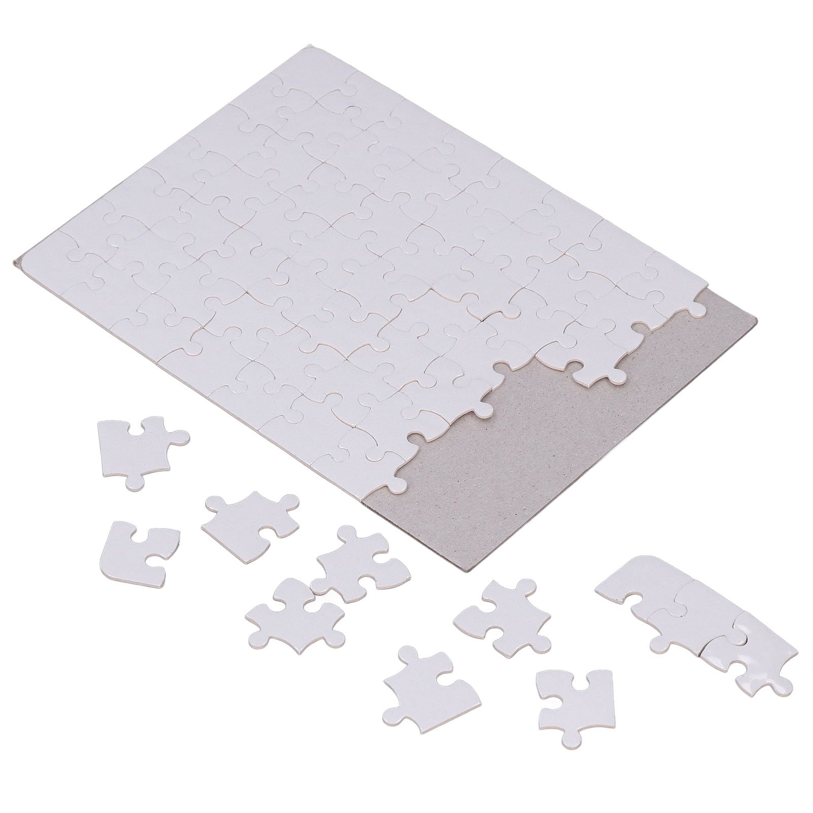 ชุดตัวต่อภาพเปล่า 6 ชิ้น ขนาด  - Puzzle Blank White บทวิจารณ์และราคา
