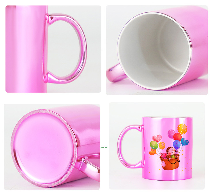 แก้วกาแฟเซรามิกเปล่าสำหรับพิมพ - Sublimation Mug White บทวิจารณ์และราคา