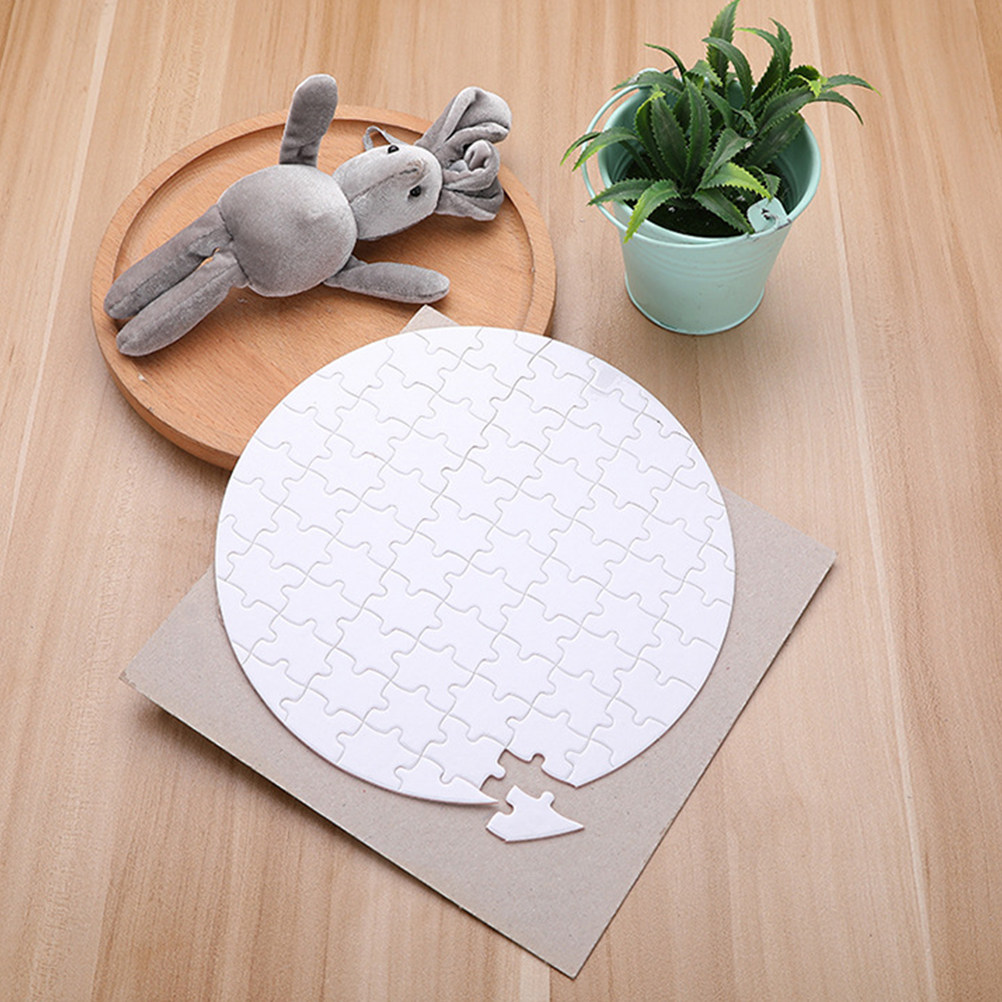 แผ่นเปล่าสำหรับพิมพ์ลายด้วยควา - Puzzle Blank White บทวิจารณ์และราคา