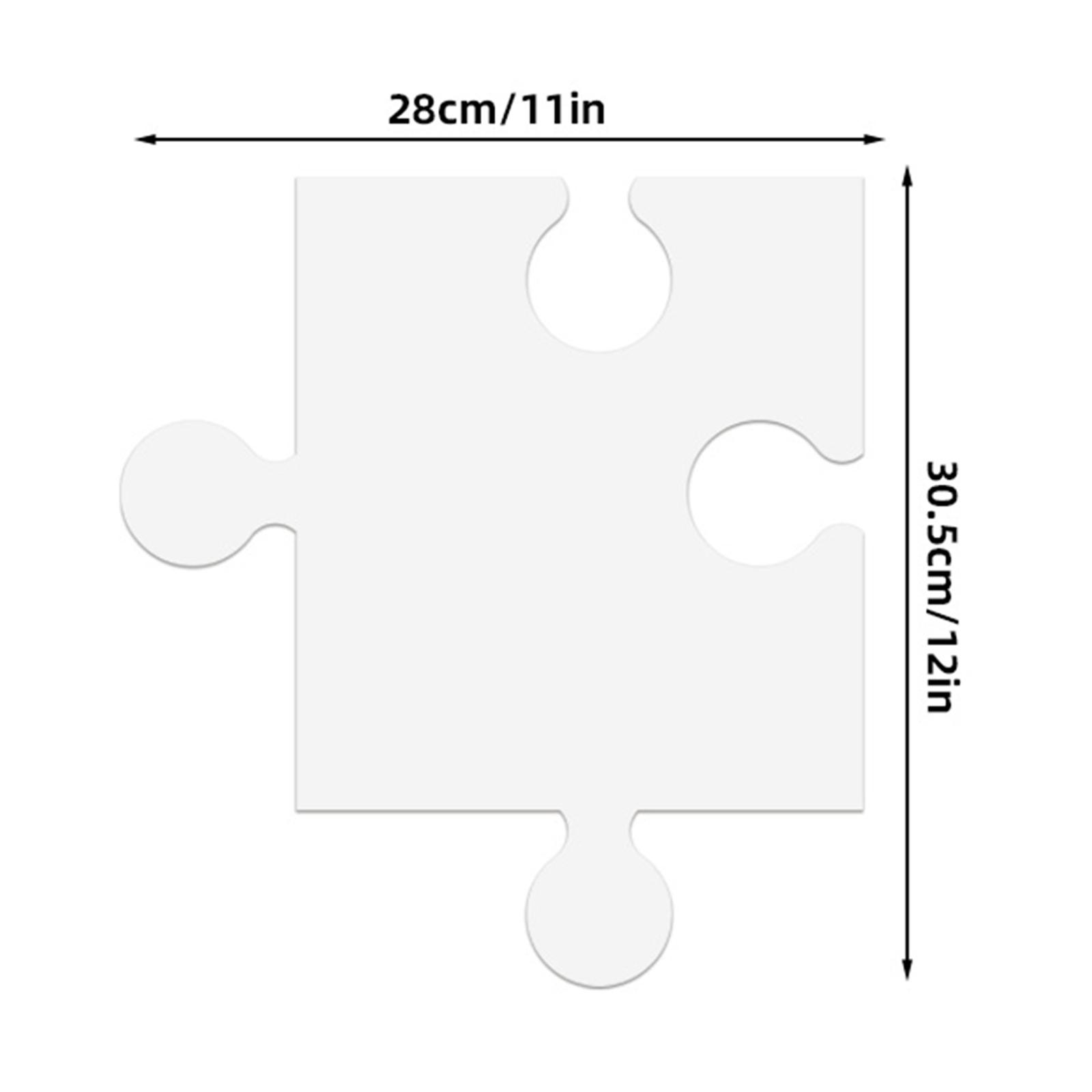 จิ๊กซอว์กระดาษแข็งสีขาว 24 ชิ้ - Puzzle Blank White บทวิจารณ์และราคา